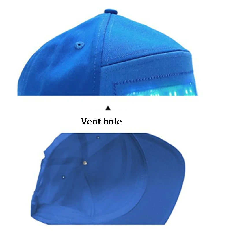 Glow-in-the-Dark LED Cap.