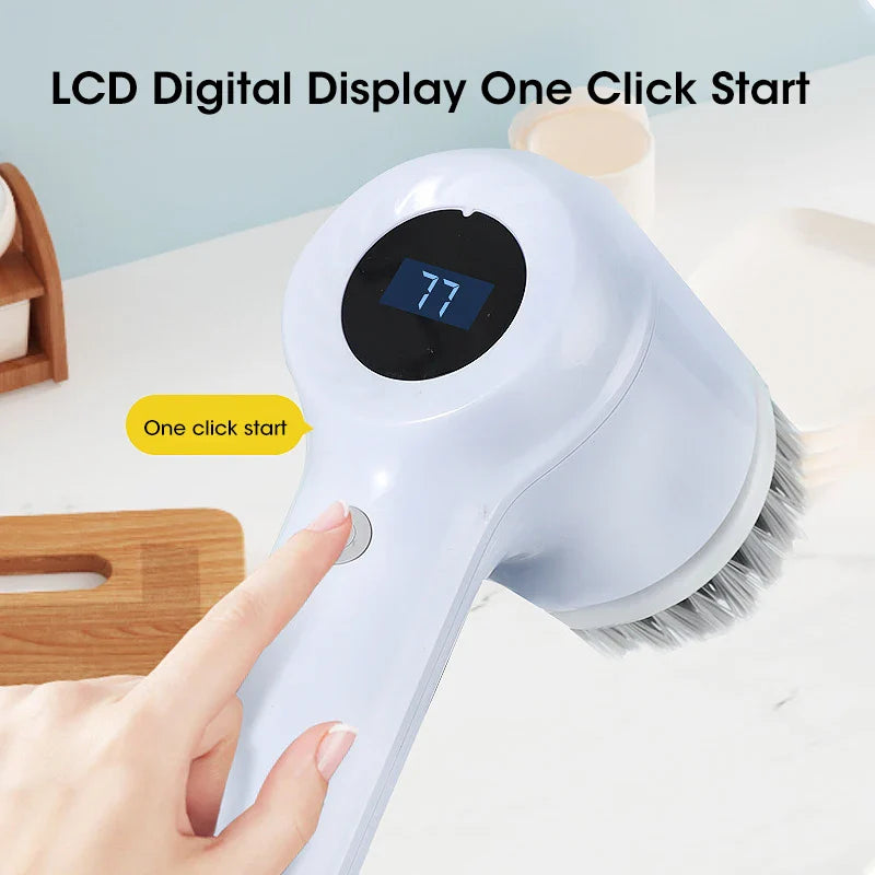 Rechargeable Electric Spin Scrubber.