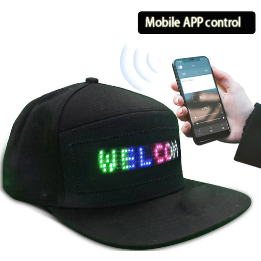 Glow-in-the-Dark LED Cap.