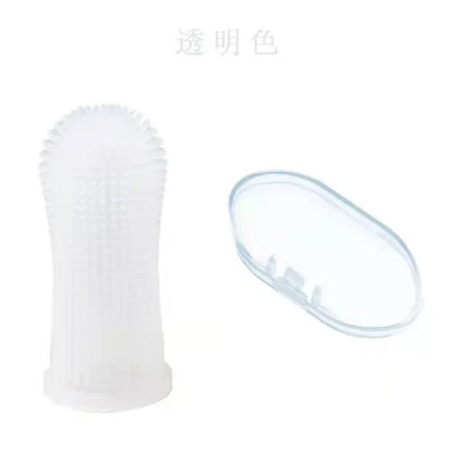 Silicone Tooth Brush for pets.