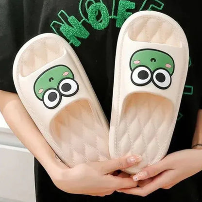 Cartoon Frog Slides.