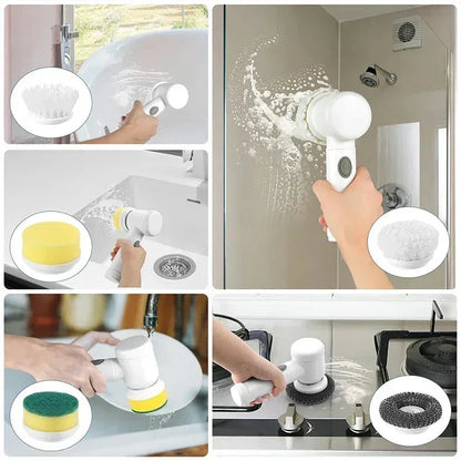 Rechargeable Electric Spin Scrubber.