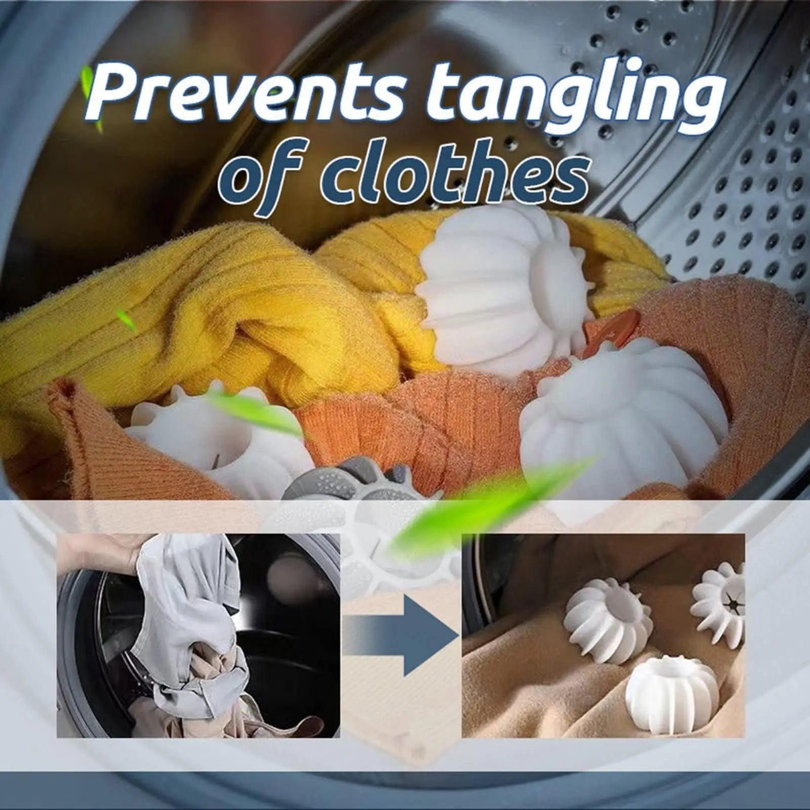 Nucomfy Reusable Laundry Ball.