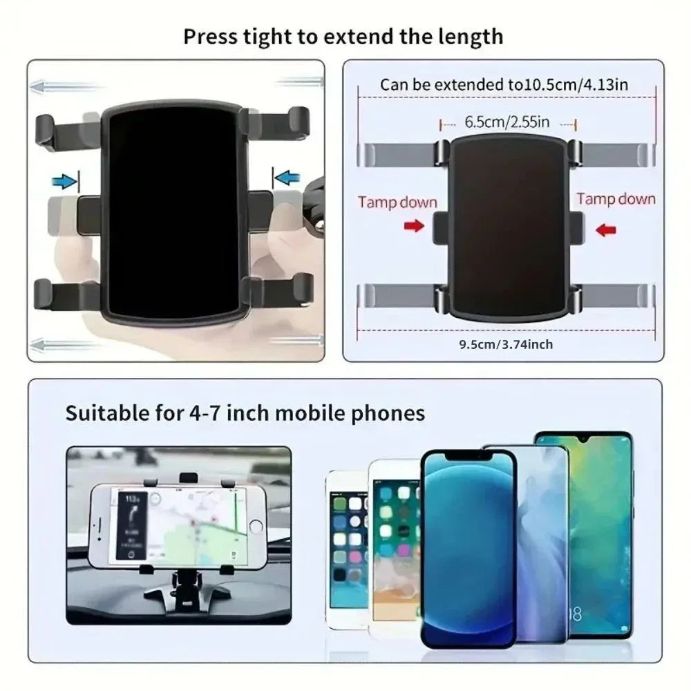 360° Swivel Phone Mount.
