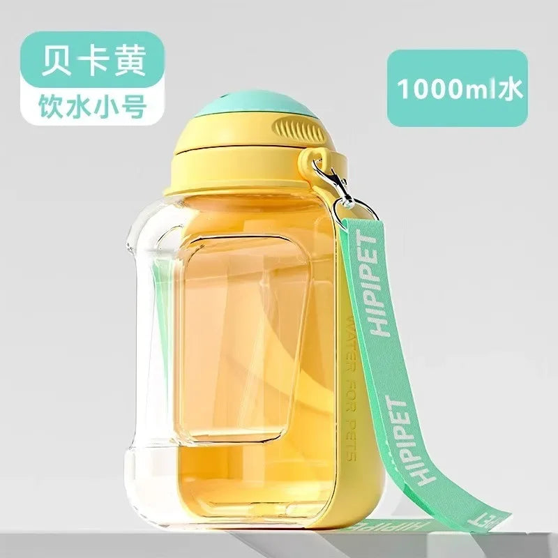 Portable Pet Water & Food Bottle.