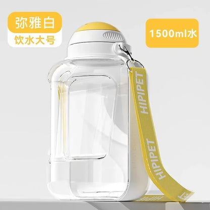 Portable Pet Water & Food Bottle.