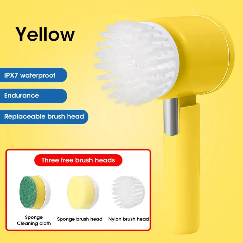 Rechargeable Electric Spin Scrubber.