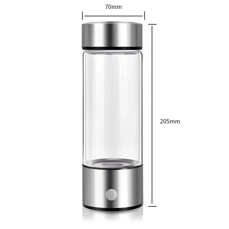 Portable Alkaline Hydrogen Water Bottle.