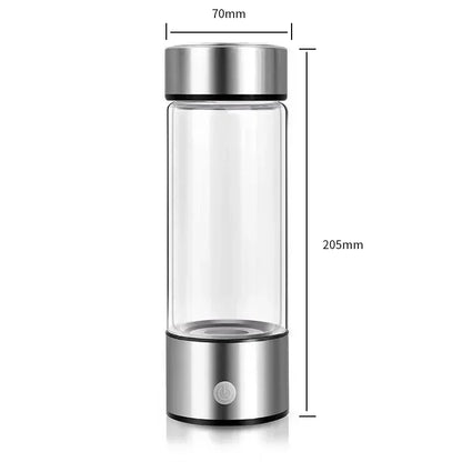 Portable Alkaline Hydrogen Water Bottle.