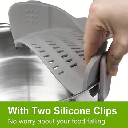Adjustable Pot Strainer.