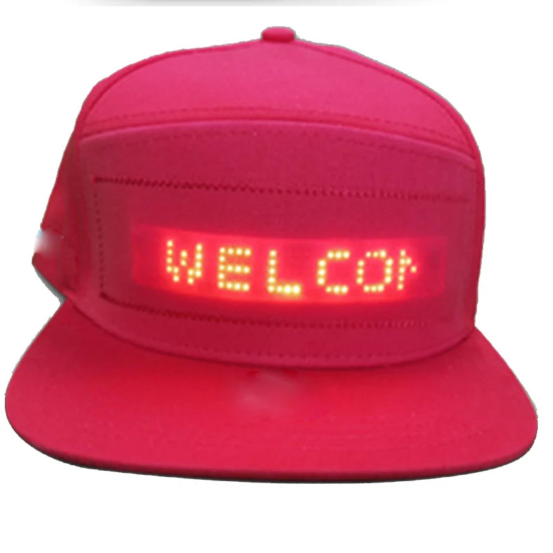 Glow-in-the-Dark LED Cap.