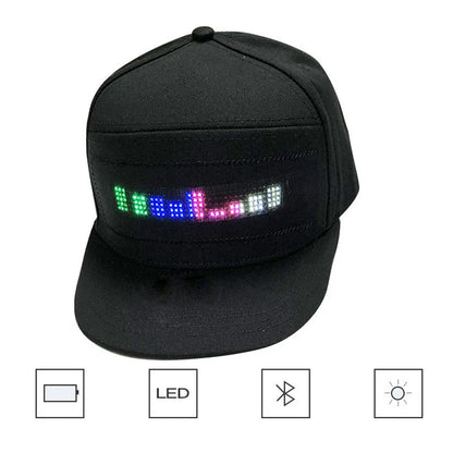 Glow-in-the-Dark LED Cap.