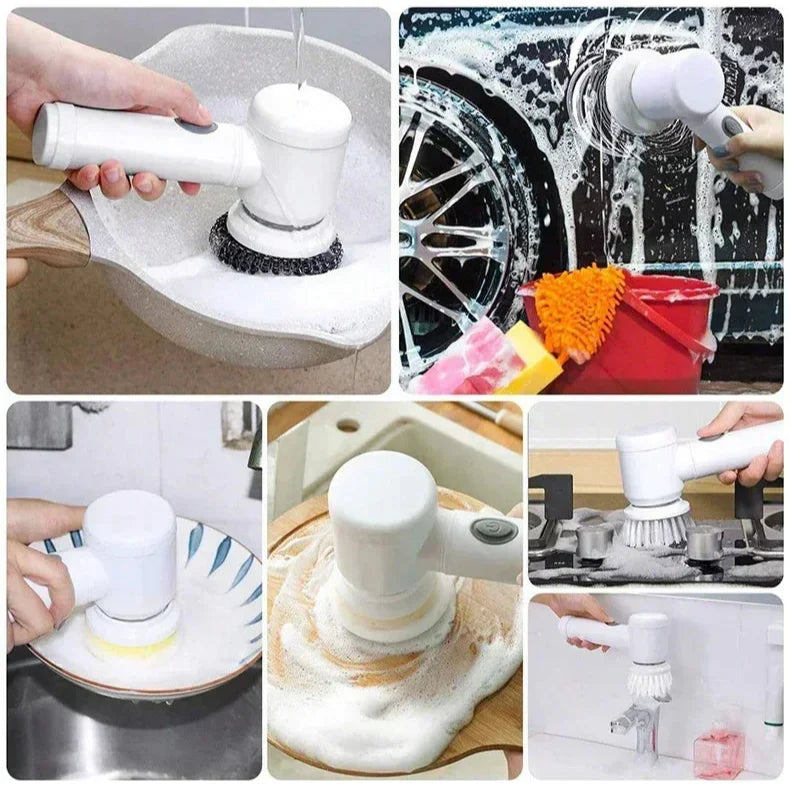 Rechargeable Electric Spin Scrubber.
