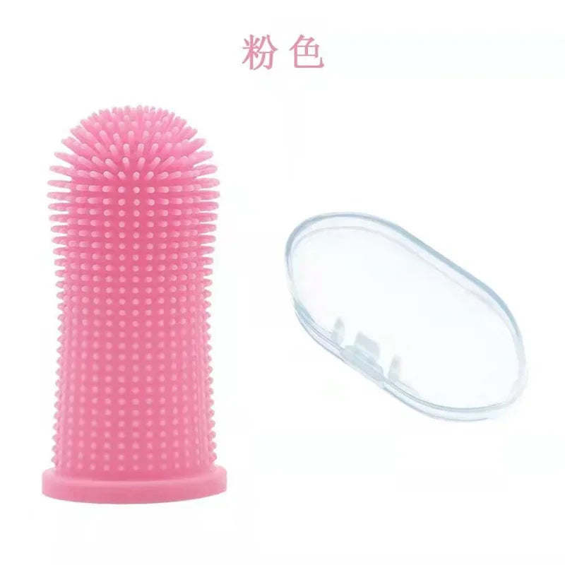 Silicone Tooth Brush for pets.