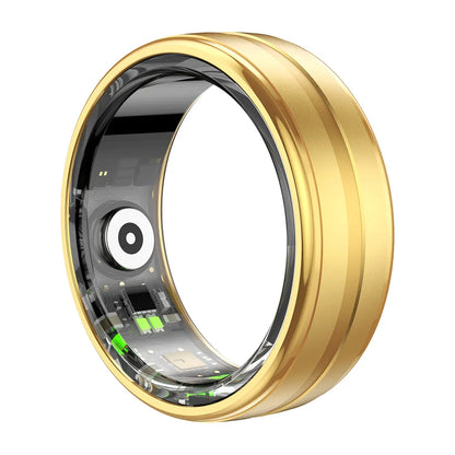 Unisex Heart Rate Blood Oxygen Monitor Smart Ring.
