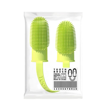 Silicone Tooth Brush for pets.