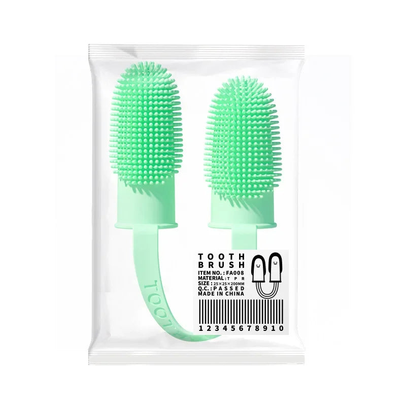 Silicone Tooth Brush for pets.