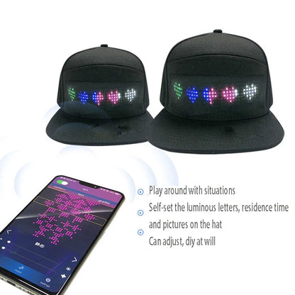 Glow-in-the-Dark LED Cap.