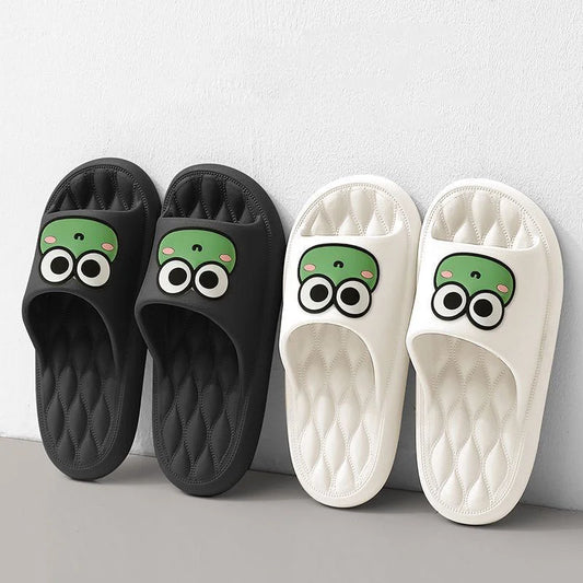 Cartoon Frog Slides.