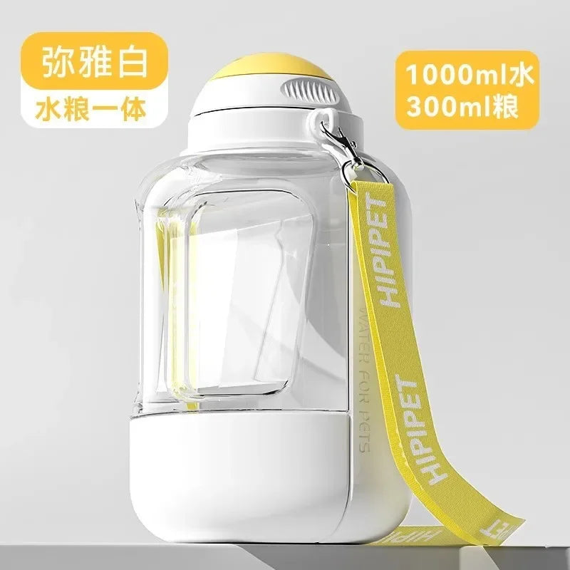 Portable Pet Water & Food Bottle.