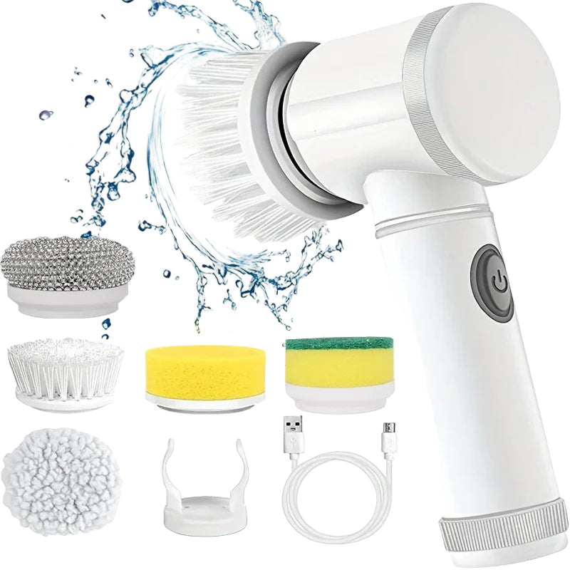 Rechargeable Electric Spin Scrubber.
