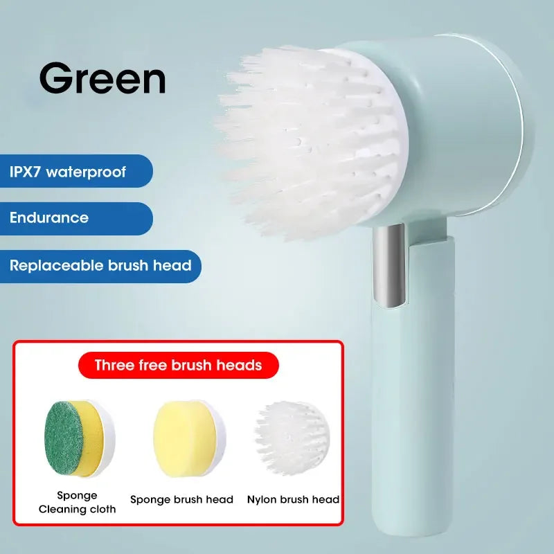 Rechargeable Electric Spin Scrubber.
