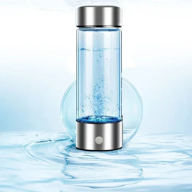Portable Alkaline Hydrogen Water Bottle.