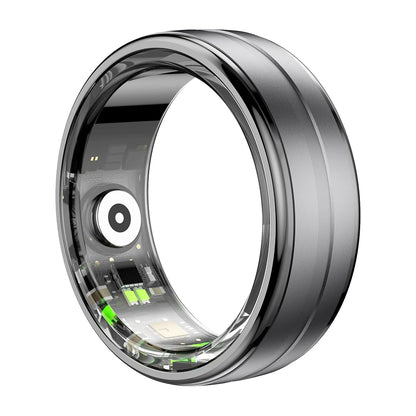 Unisex Heart Rate Blood Oxygen Monitor Smart Ring.