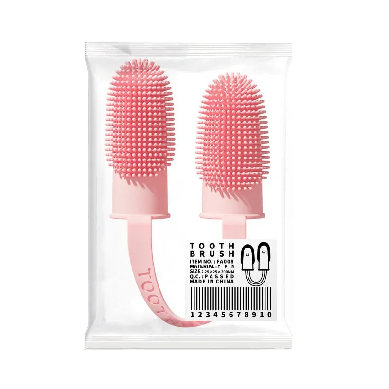 Silicone Tooth Brush for pets.
