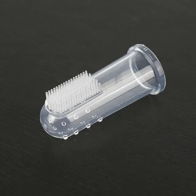 Silicone Tooth Brush for pets.