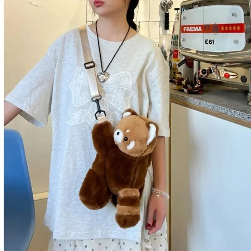 Adorable Panda Plush Bag.