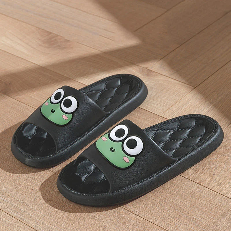 Cartoon Frog Slides.