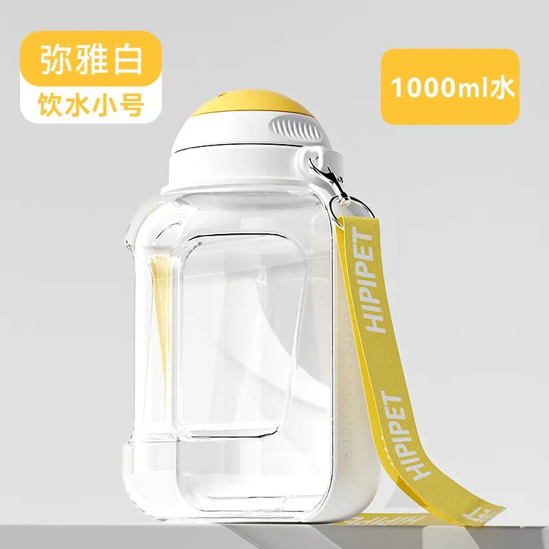 Portable Pet Water & Food Bottle.