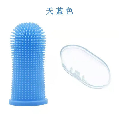 Silicone Tooth Brush for pets.