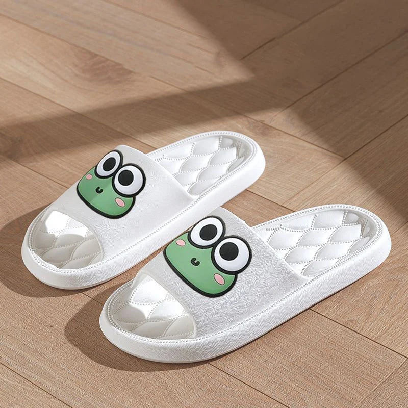 Cartoon Frog Slides.