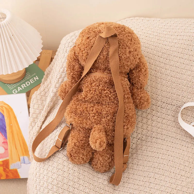 CuddleCarry: Plush Companion Backpack.